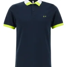 Рубашка поло в стиле колор-блок