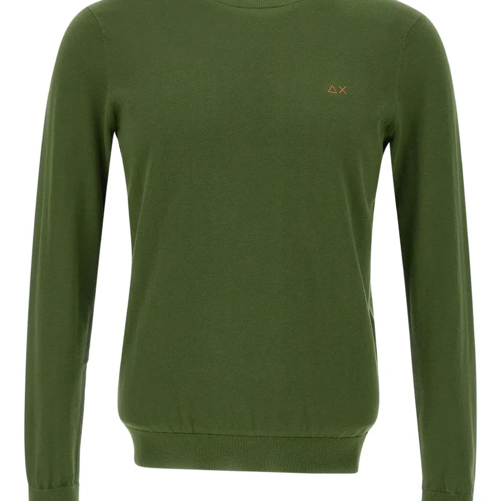 Джемпер с круглым вырезом