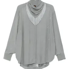 Блузка с бахромой