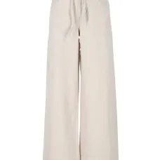 Широкие джинсы с поясом