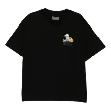 футболка с вышитым логотипом