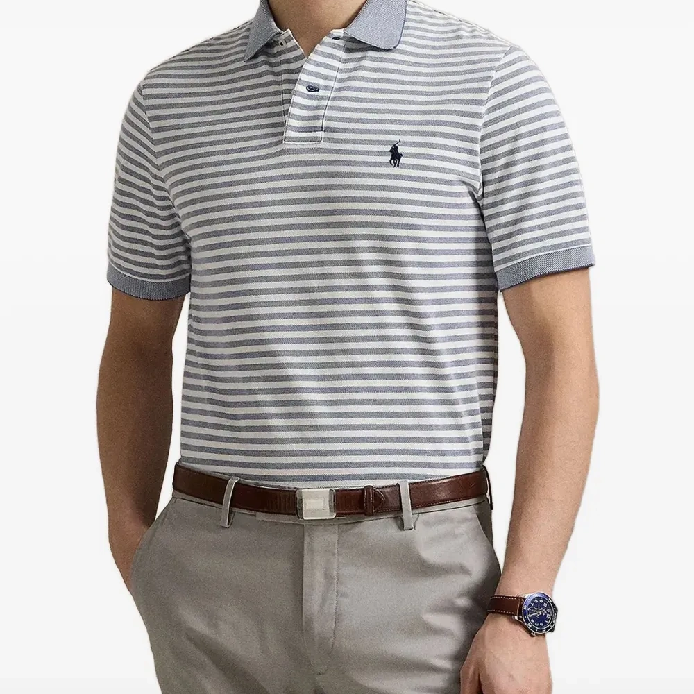 Рубашка поло в полоску