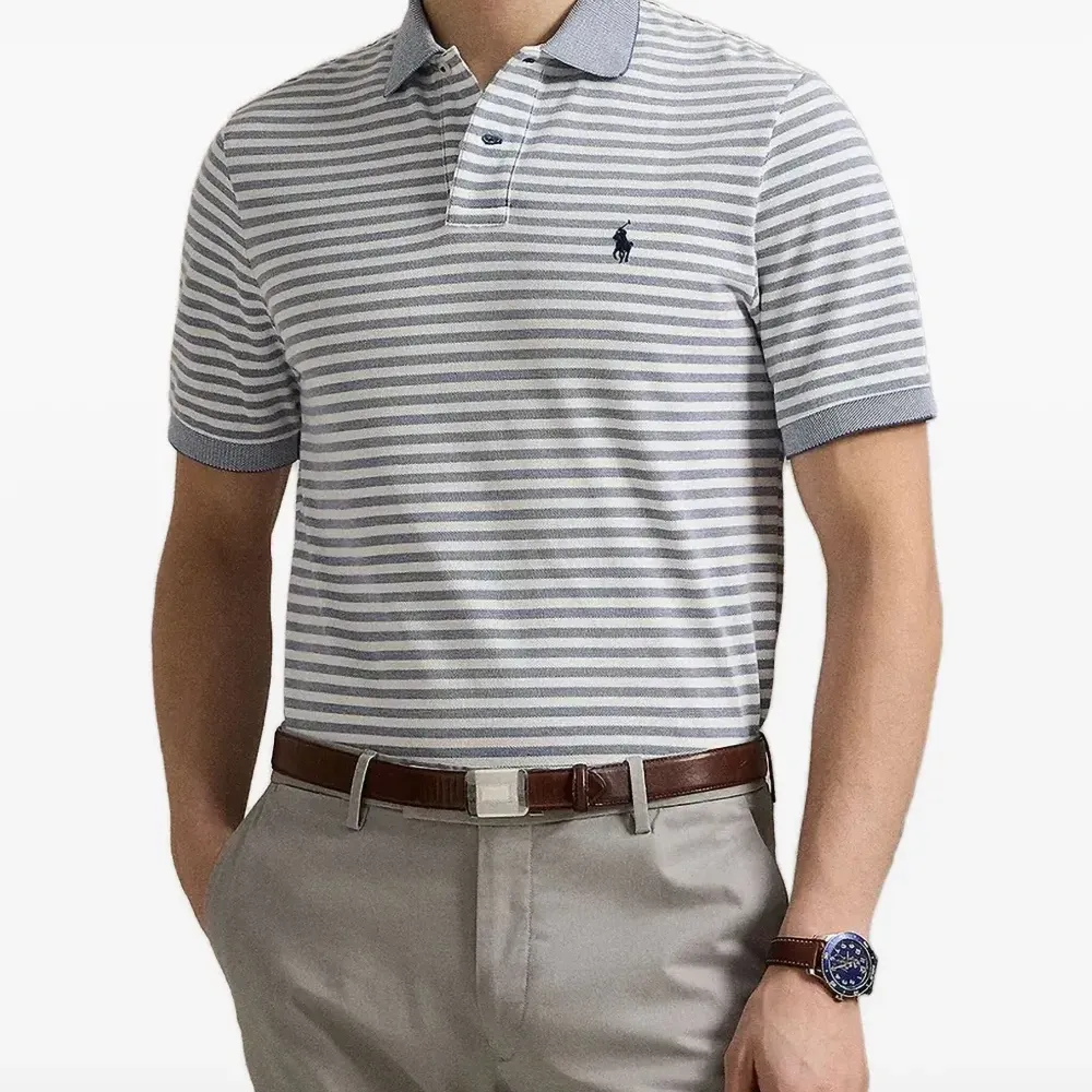 Рубашка поло в полоску