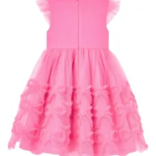 платье с оборками на рукавах платье с оборками на рукавах