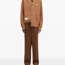 кардиган с нашивкой-логотипом