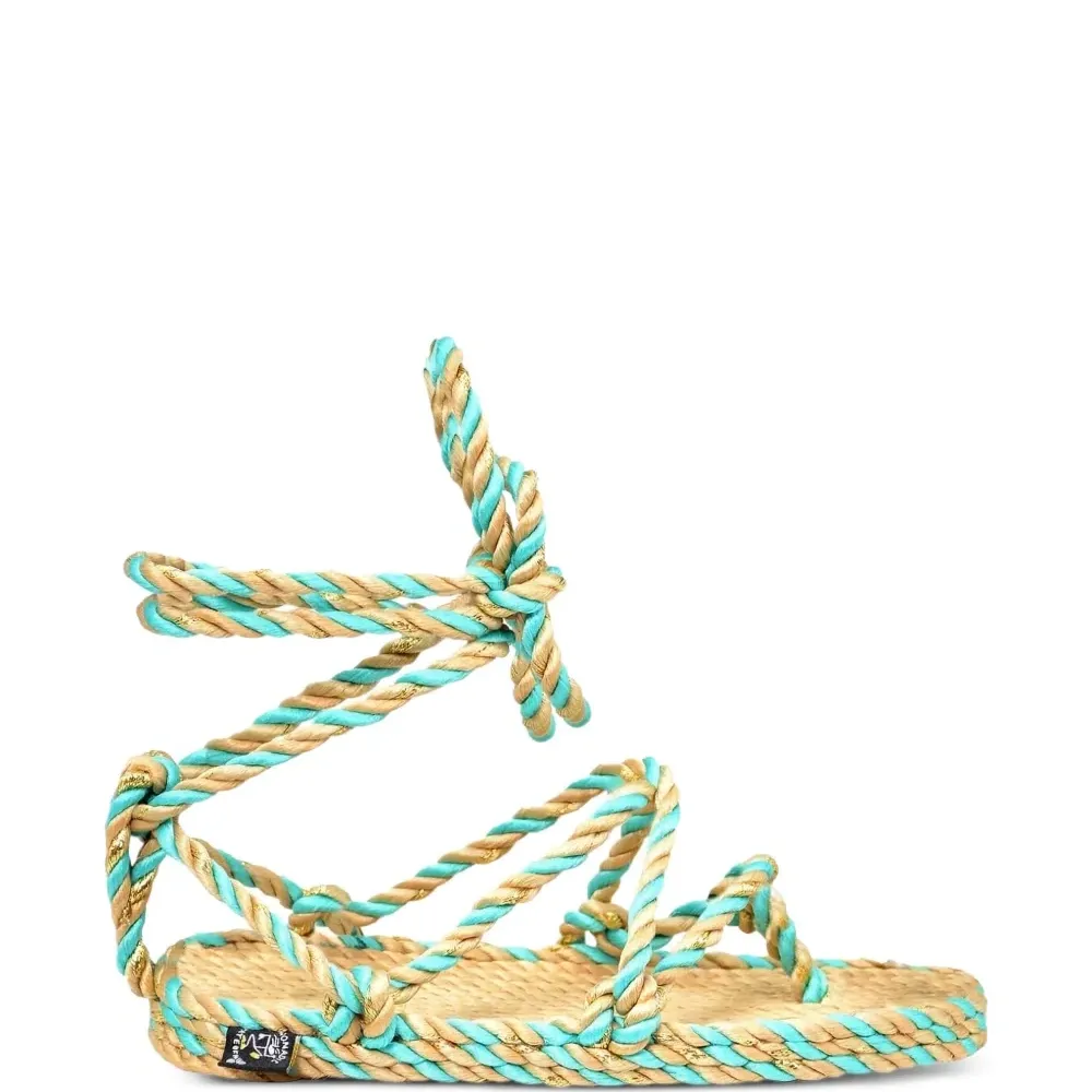 сандалии с завязками