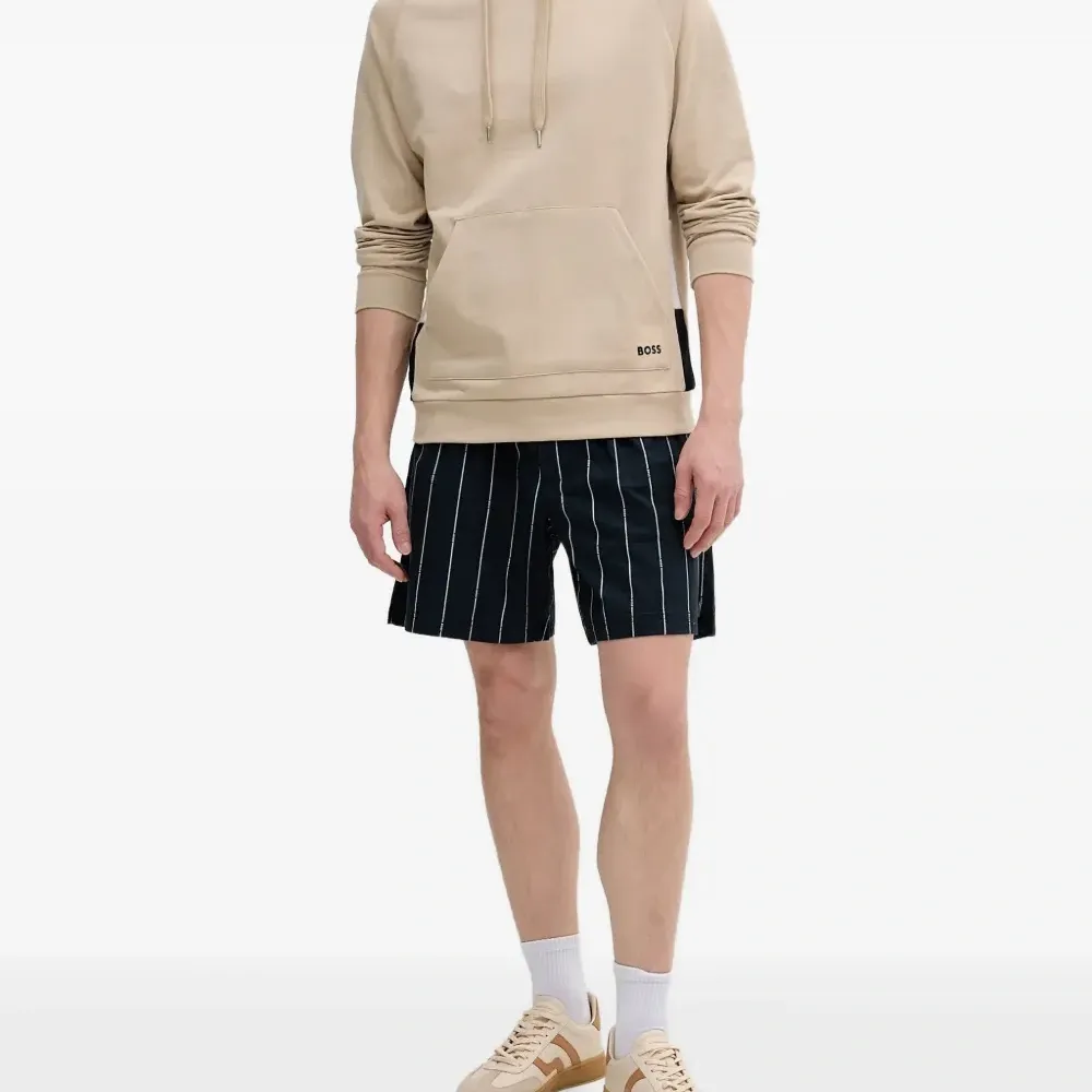 Полосатые шорты с кулиской