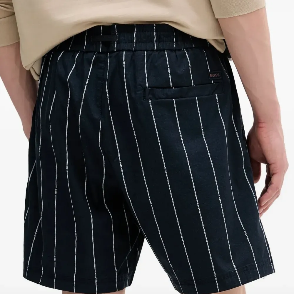 Полосатые шорты с кулиской