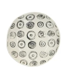 Глубокая тарелка с узором