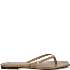 Босоножки с пряжкой и квадратным носком