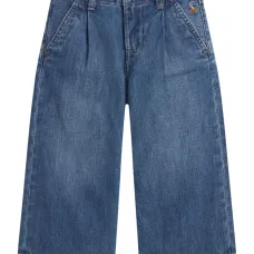 джинсы со складками