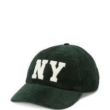 вельветовая кепка с аппликацией NY