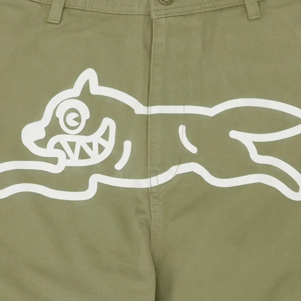 брюки карго с графичным принтом