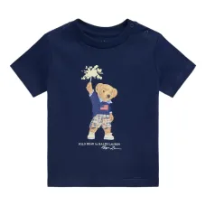 футболка с принтом Polo Bear