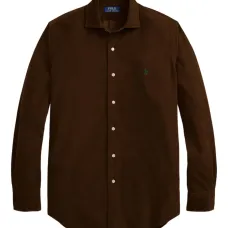 вельветовая рубашка на пуговицах