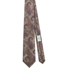 Галстук с узором пейсли