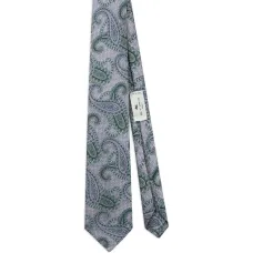 Шелковый галстук с узором пейсли