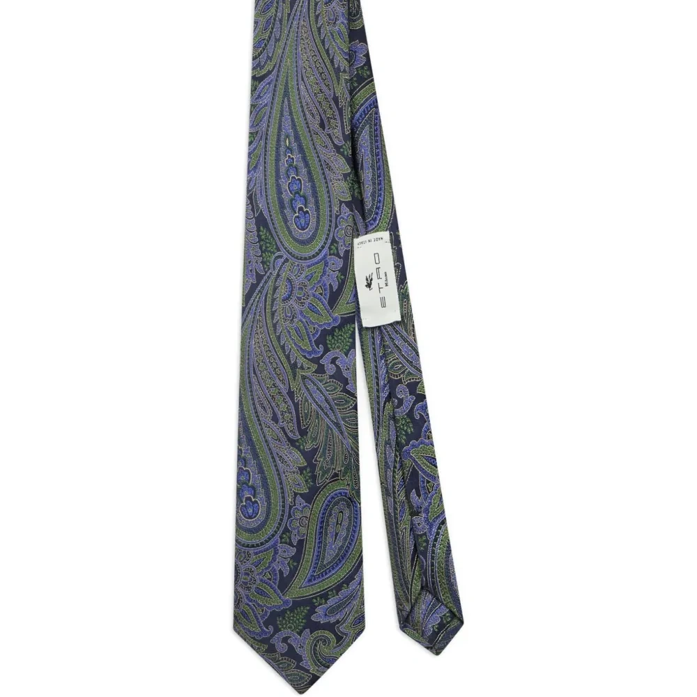 Галстук с узором пейсли