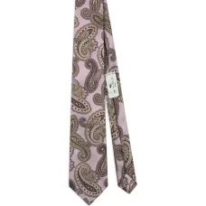 Шелковый галстук с узором пейсли