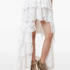 Юбка с английской вышивкой