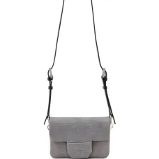 сумка с тиснением под кожу крокодила