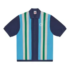 рубашка поло в полоску