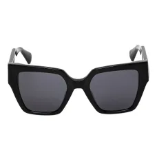 Солнцезащитные очки с геометрической оправой