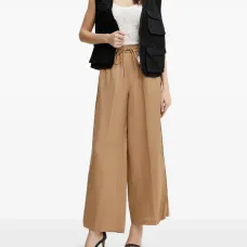 Широкие брюки с кулиской