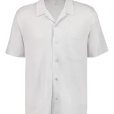 льняная рубашка на пуговицах