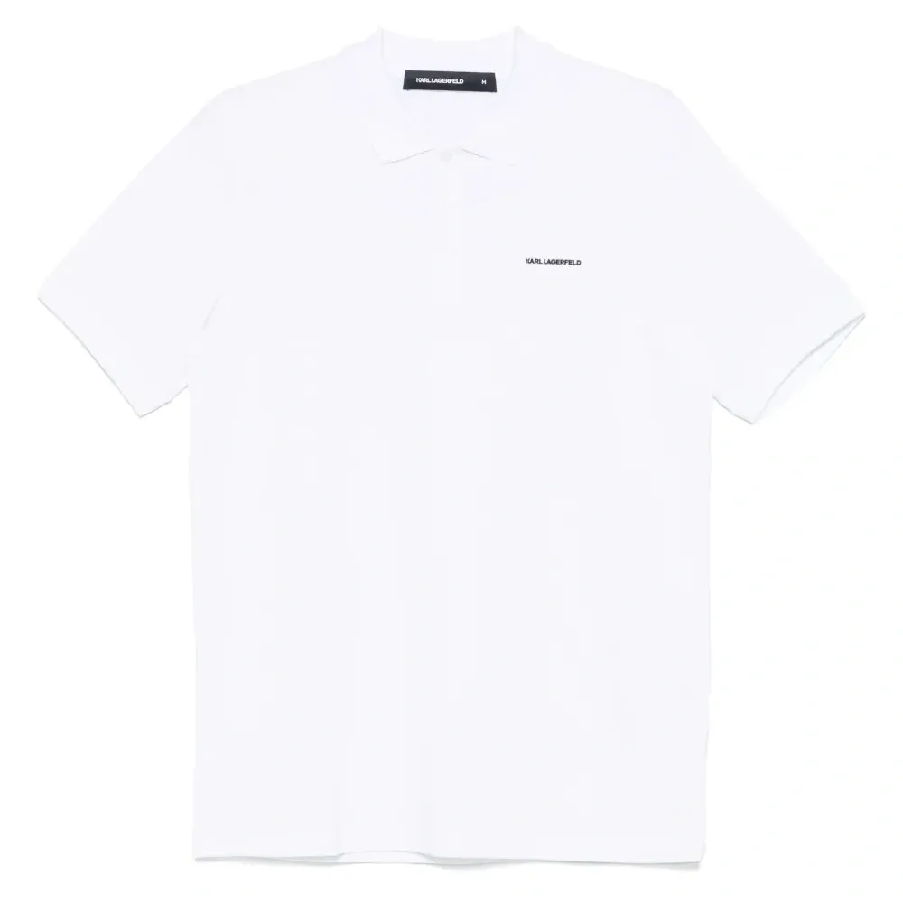 рубашка поло с вышитым логотипом