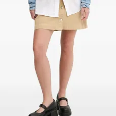 Юбка мини на пуговицах Юбка мини на пуговицах