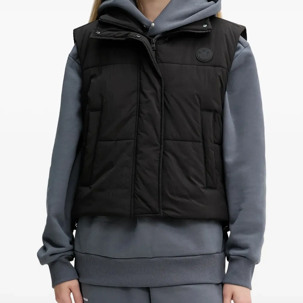 Стеганый жилет с логотипом