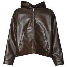 Куртка на молнии с капюшоном