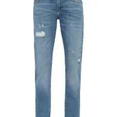 Джинсы прямого кроя