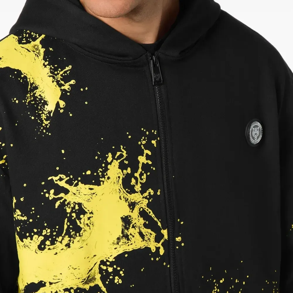 Худи на молнии с принтом Splash