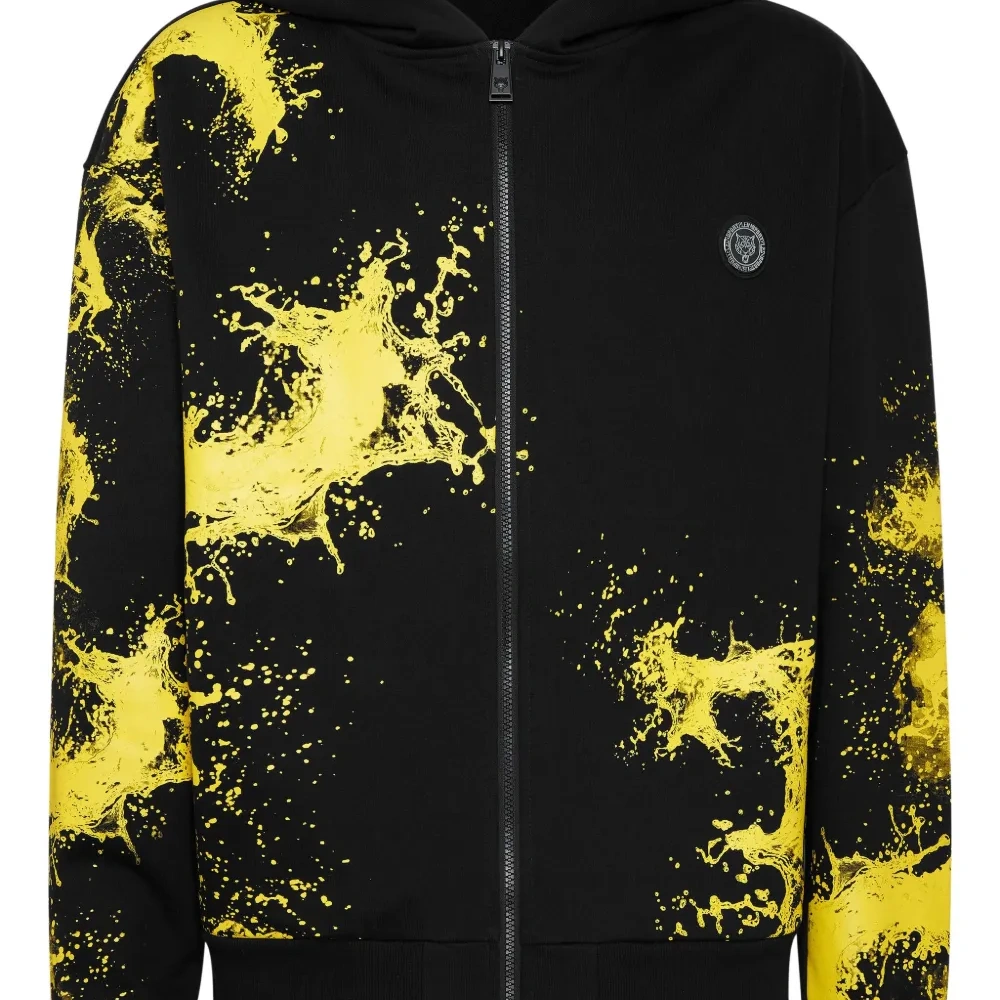 Худи на молнии с принтом Splash Худи на молнии с принтом Splash