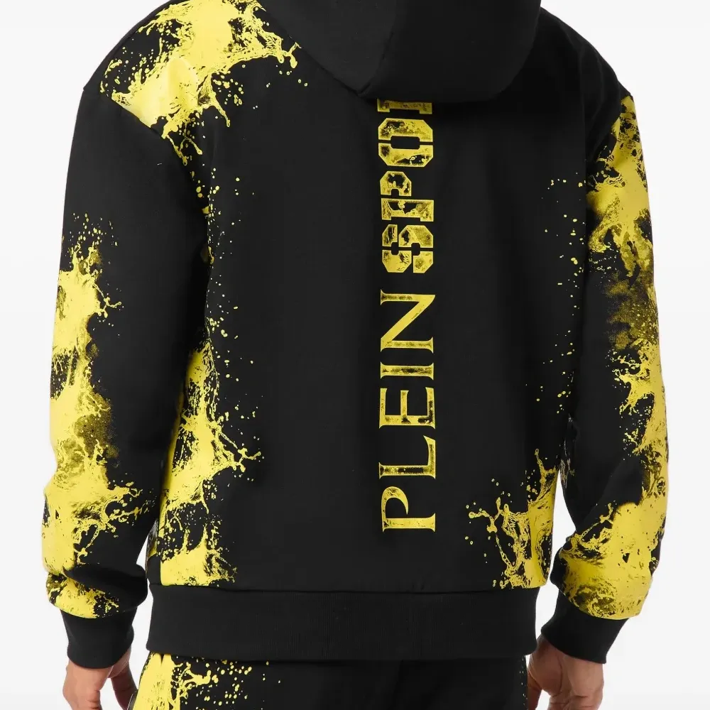 Худи на молнии с принтом Splash