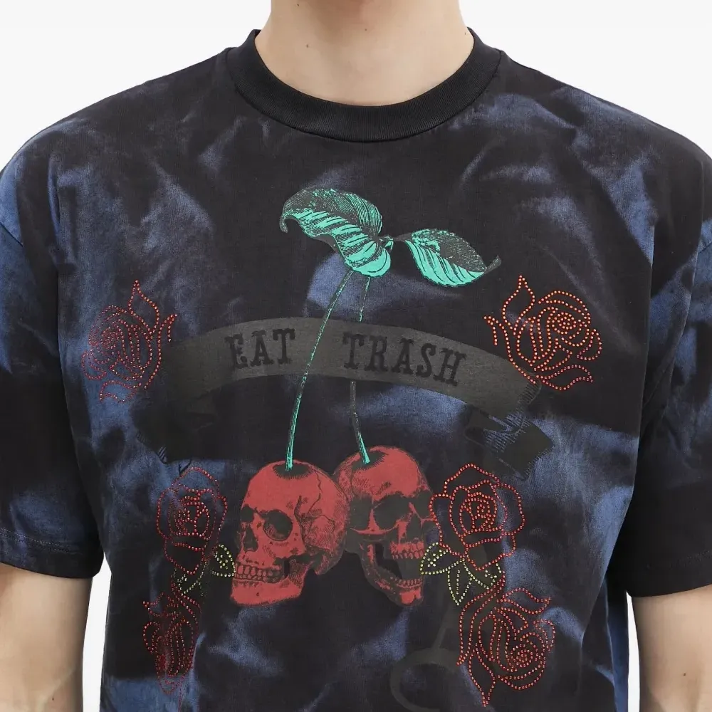 Футболка с принтом тай-дай