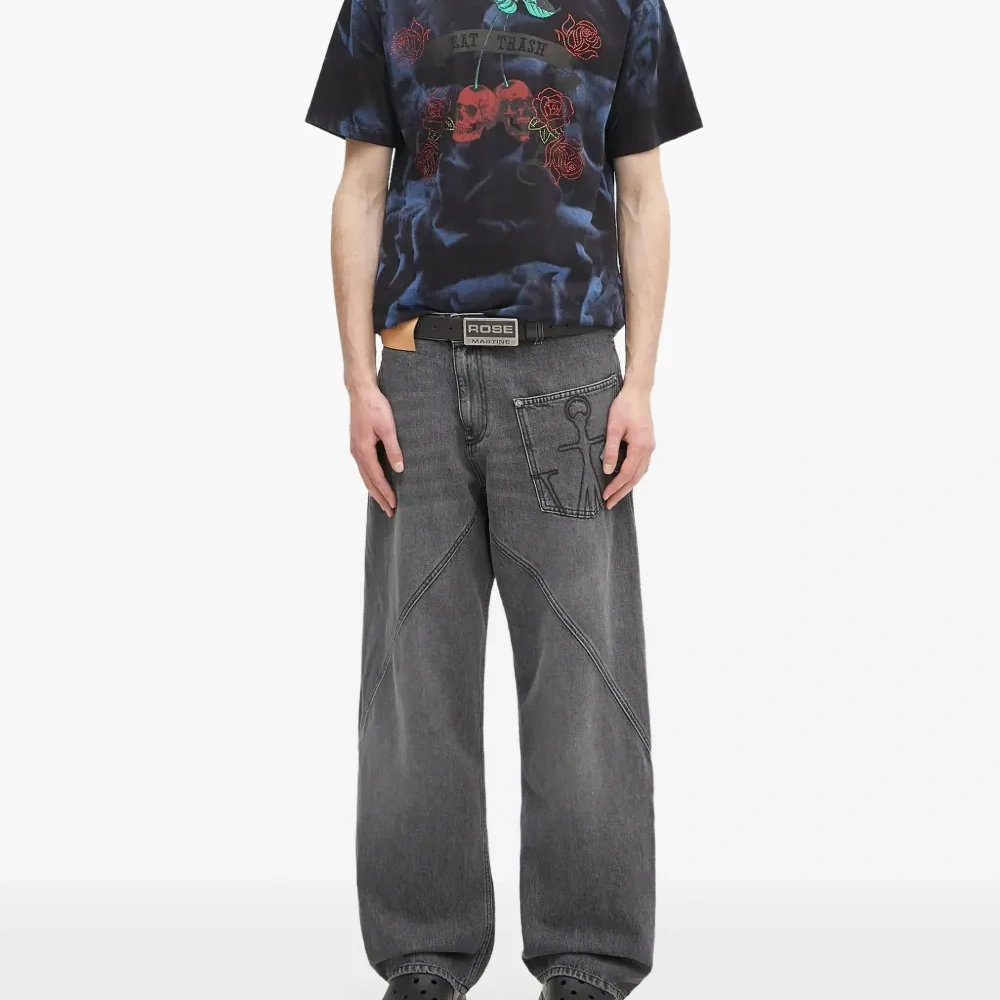 Футболка с принтом тай-дай