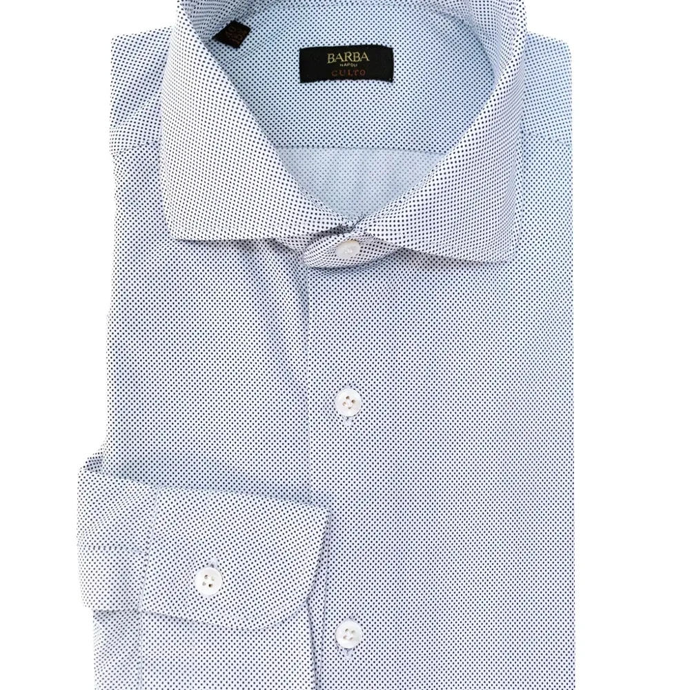 рубашка в мелкую точку