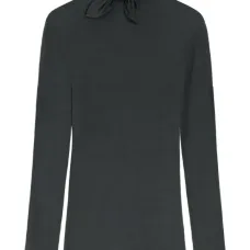 Топ с длинными рукавами и завязками