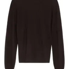 Шерстяной свитер с круглым вырезом