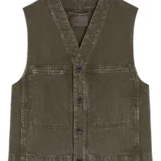 Жилет на пуговицах