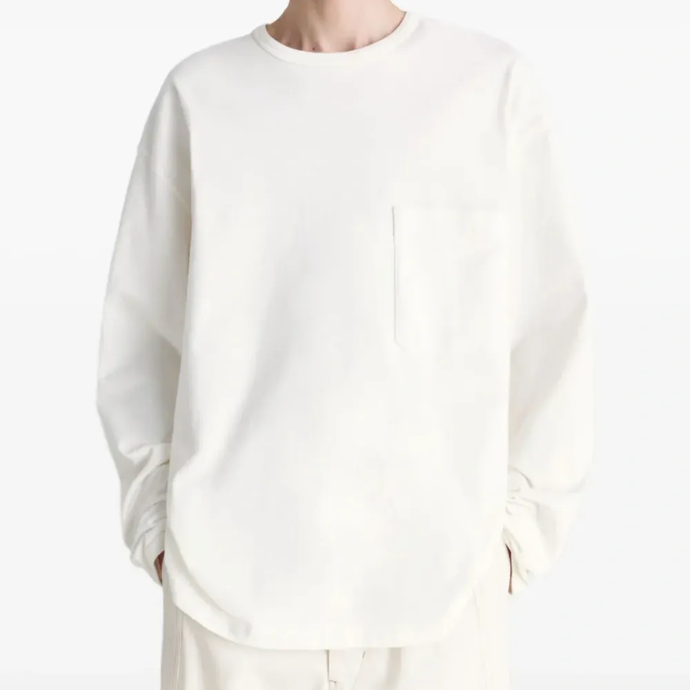 Рубашка с длинными рукавами и карманом