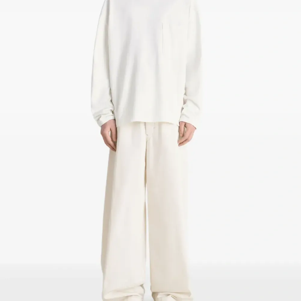 Рубашка с длинными рукавами и карманом