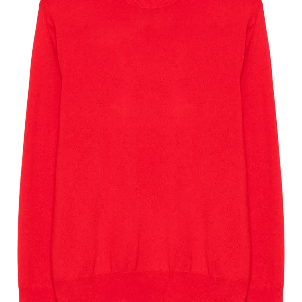 Кашемировый свитер с круглым вырезом