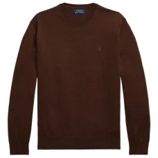 Пуловер с круглым вырезом из мериносовой шерсти