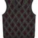 Жилет с узором аргайл