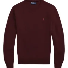 свитер с круглым вырезом