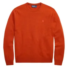 свитер с круглым вырезом